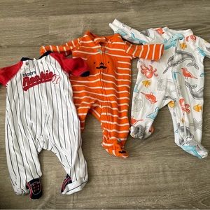 Baby sleepers size 0-3 months pajamas